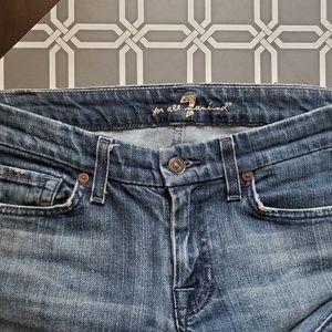 7 for all Mankind  || Sz 27 "A" Pocket jeans